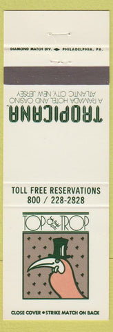 Matchbook Cover - Tropicana Casino Atlantic City NJ