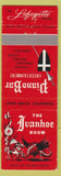 Matchbook Cover - Lafayette Hotel Long Beach CA Ivanhoe Room