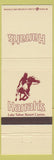 Matchbook Cover - Harrah's Casino Lake Tahoe NV