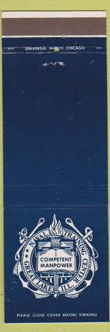 Matchbook Cover - US Naval Training Center Great Lakes IL