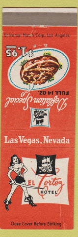 Matchbook Cover - EL Cortez Hotel Casino Las Vegas NV girlie pirate