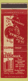 Matchbook Cover - Hotel Palomar Santa Cruz CA