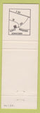Matchbook Cover - Mid American Inn Waukesha WI