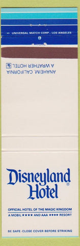 Matchbook Cover - Disneyland Hotel Anaheim CA