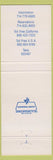 Matchbook Cover - Disneyland Hotel Anaheim CA