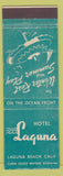 Matchbook Cover - Hotel GLAguna Beach CA