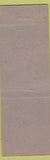 Matchbook Cover - Amphibious Training Base Solomons Beach Washington DC