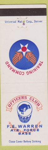 Matchbook Cover - Warren Air Force Base Officers Club