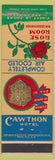 Matchbook Cover - Cawthon Hotel Mobile AL