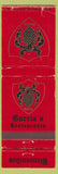 Matchbook Cover - Garcia's Restaurant Scottsdale Phoenix AZ WEAR