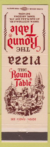 Matchbook Cover - Pizza Round Table Tempe AZ