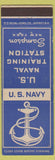Matchbook Cover - US Navy Training Station Sampson NY