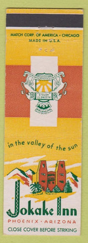 Matchbook Cover - Jokake Inn Phoenix AZ