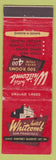 Matchbook Cover - Hotel Whitcomb San Francisco CA WORN