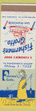 Matchbook Cover - Fishermen's Grotto San Francisco CA