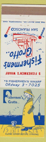 Matchbook Cover - Fishermen's Grotto San Francisco CA