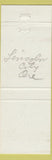 Matchbook Cover - Dory Cove Restaurant Lincoln City OR
