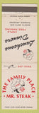 Matchbook Cover - Mr Steak Phoenix AZ