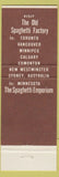 Matchbook Cover - Old Venice Noodle Company Santa Monica CA girlie