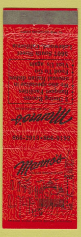 Matchbook Cover - Manno's Italian Restaurant Lakewood CA