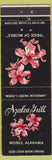Matchbook Cover - Azalea Grill Mobile AL restaurant