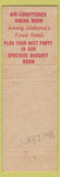 Matchbook Cover - Houston Hotel Dothan AL