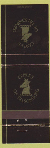 Matchbook Cover - Coyle's of Tillsonburg ON
