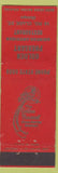 Matchbook Cover - Golden Pheasant Chicago IL Chinese restaurant