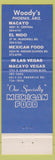 Matchbook Cover - Macayo Vegas Mexican Food Phoenix AZ
