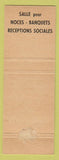 Matchbook Cover - Mount Royal BBQ Montreal QC