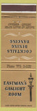 Matchbook Cover - Eastman's Gaslight Room Detroit MI