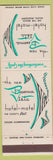 Matchbook Cover - Buena Vista Hotel Motel Biloxi MS