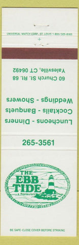 Matchbook Cover - The Ebb Tide Yalesville CT