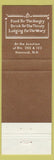 Matchbook Cover - John Hancock Inn Hancock NH