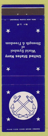 Matchbook Cover - United States Navy