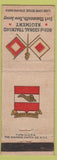 Matchbook Cover - 803rd Signal Training Regiment Fort Monmouth NJ WEAR