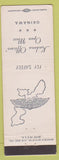 Matchbook Cover - Kadena Officers' Mess Okinawa Japan military