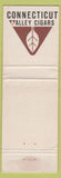 Matchbook Cover - Connecticut Valley Cigars tobacco WORN
