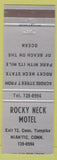Matchbook Cover - Rocky Neck Motel Niantic CT