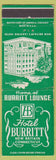 Matchbook Cover - Hotel Burritt New Britain CT WEAR