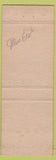 Matchbook Cover - Monticello Motel KY WEAR CREASES