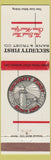 Matchbook Cover - Security First Bank Muskegon Ravenna Grand Haven MI WEAR