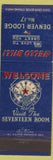 Matchbook Cover - Elks Lodge Denver Colorado