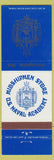 Matchbook Cover - Midshipmen Store US Naval Academy Annapolis MD