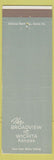 Matchbook Cover - Broadview Hotel Wichita KS