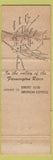 Matchbook Cover - Pettibone Tavern Simsbury CT