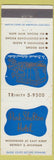 Matchbook Cover - Park Shelton Hotel Detroit MI