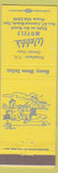 Matchbook Cover - Webb's Motels Cannon Beach OR girlie