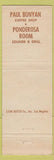 Matchbook Cover - Willard Hotel Klamath Falls OR