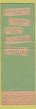 Matchbook Cover - Temple Hotel Pendleton OR